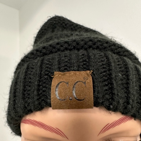 C.C Unisex Soft Warm Stretchy Thick Cuffed Knit Beanie Cap Hat - Picture 5 of 8